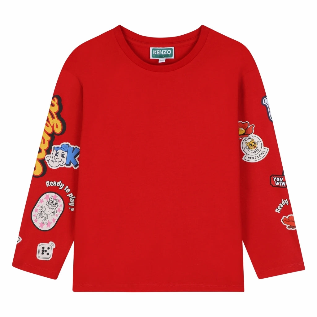 Kenzo Kids Long Sleeves T-shirt