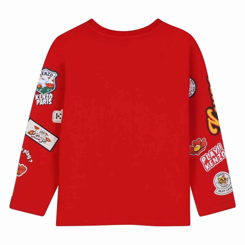 Kenzo Kids Long Sleeves T-shirt