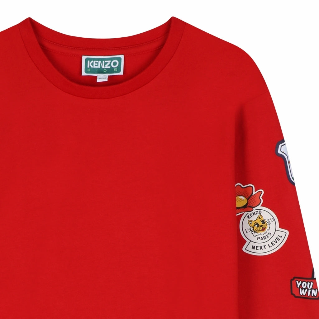 Kenzo Kids Long Sleeves T-shirt