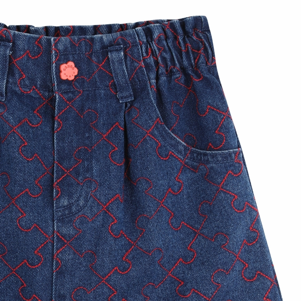 Kenzo Kids Denim Skirt