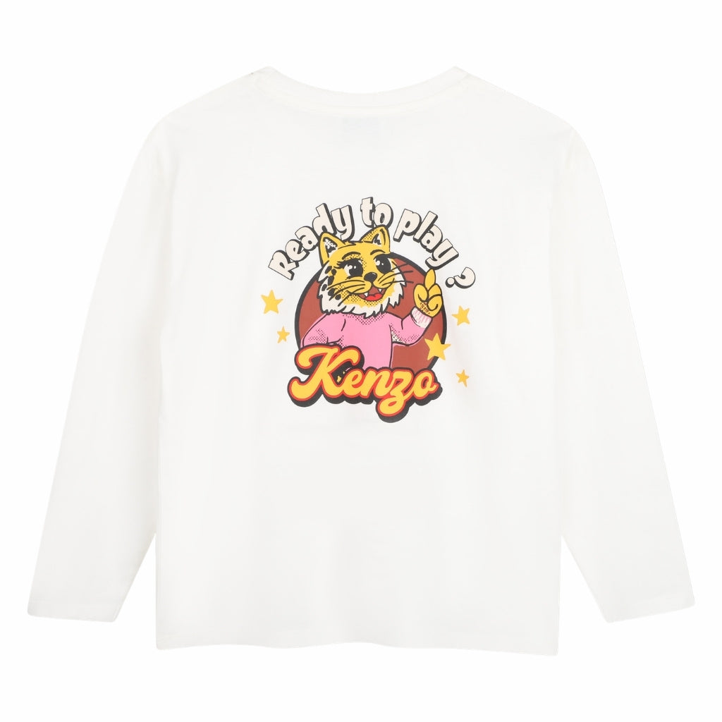 Kenzo Kids Long Sleeves T-shirt