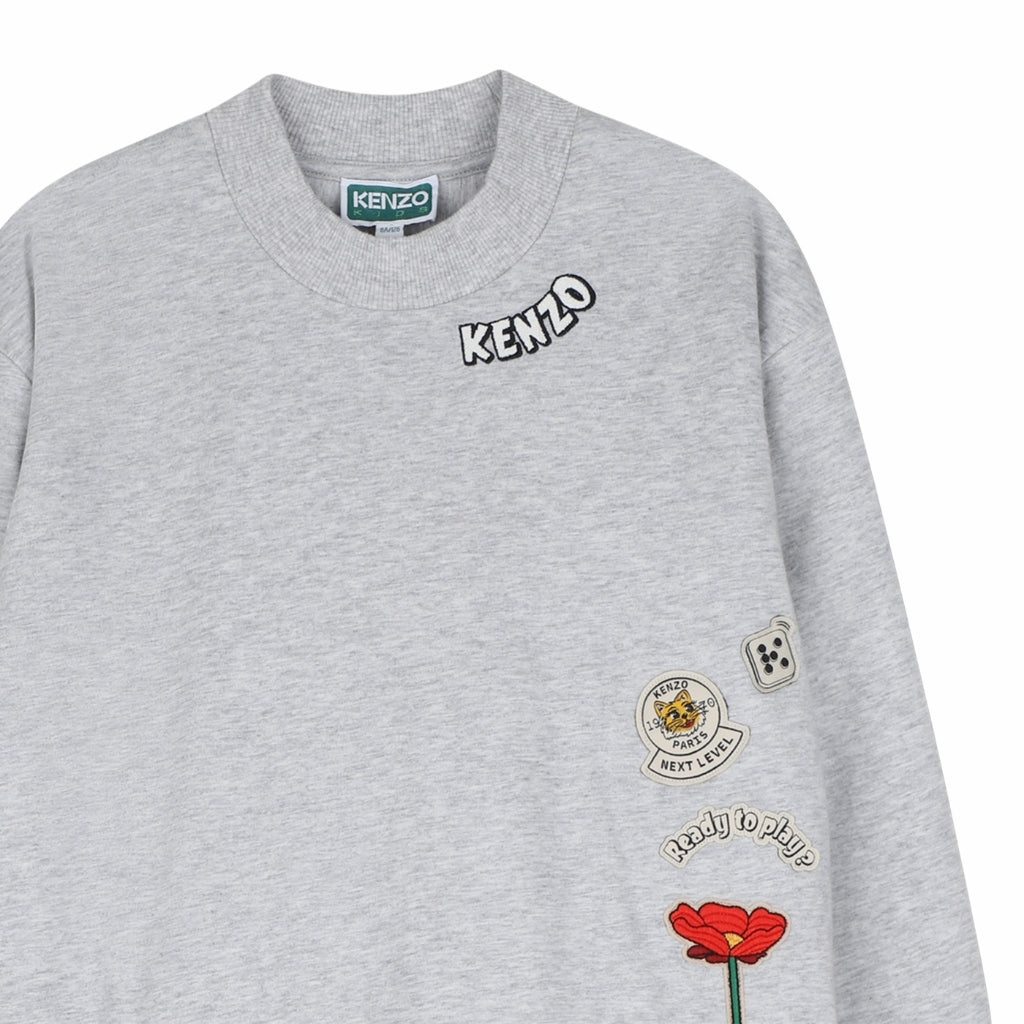 Kenzo Kids Long Sleeves Dress