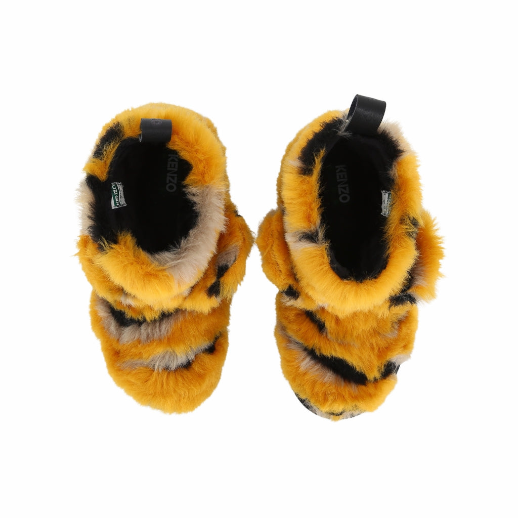 Kenzo Kids Faux Fur Boots