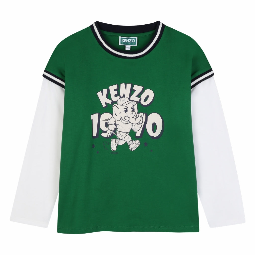 Kenzo Kids Long Sleeves T-shirt