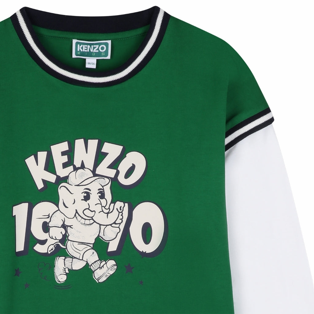 Kenzo Kids Long Sleeves T-shirt