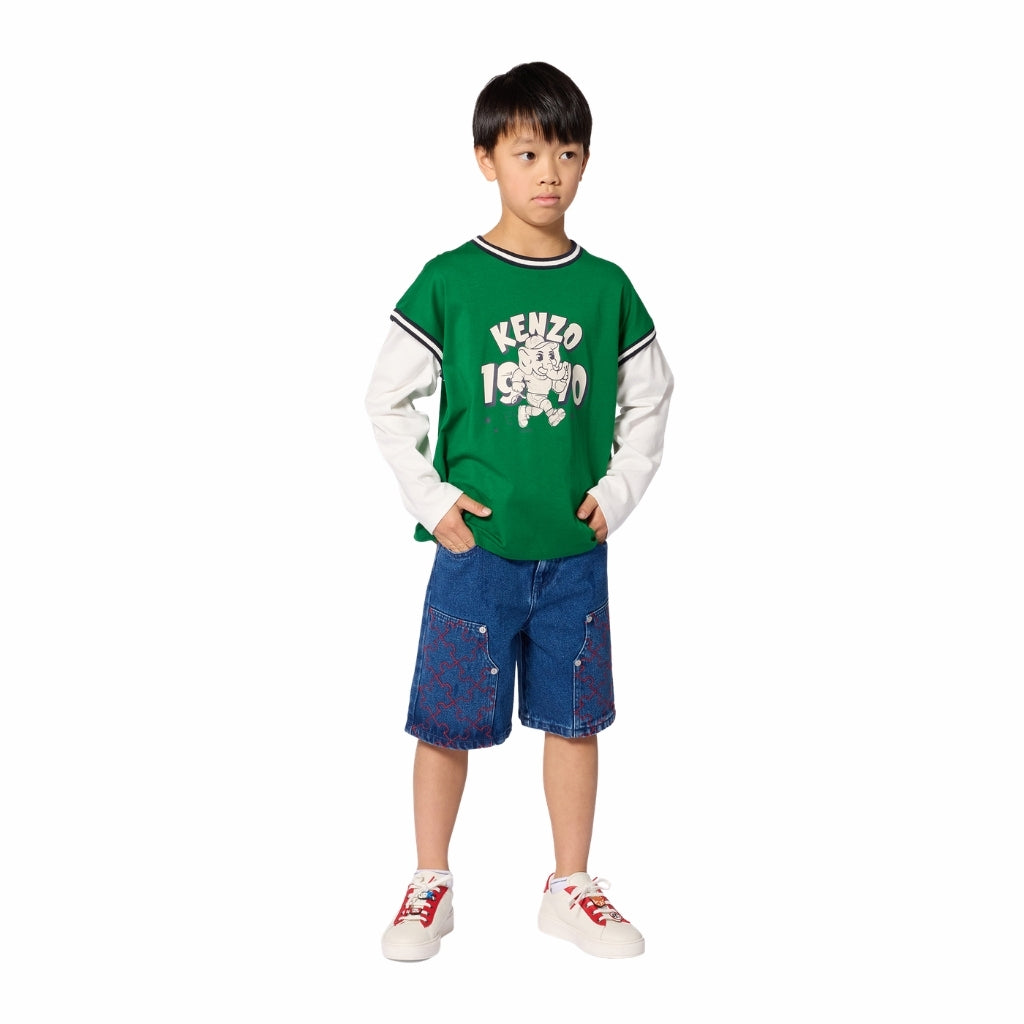 Kenzo Kids Long Sleeves T-shirt