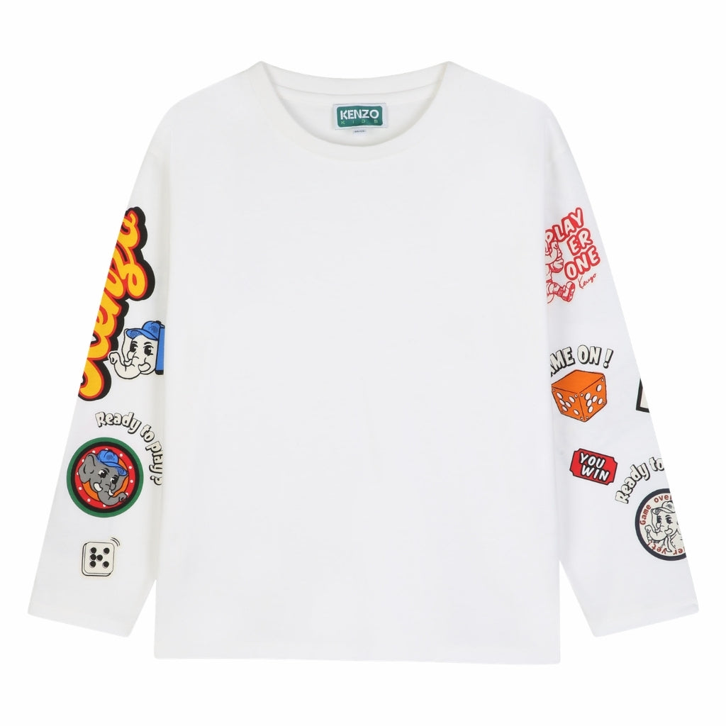 Kenzo Kids Long Sleeves T-shirt