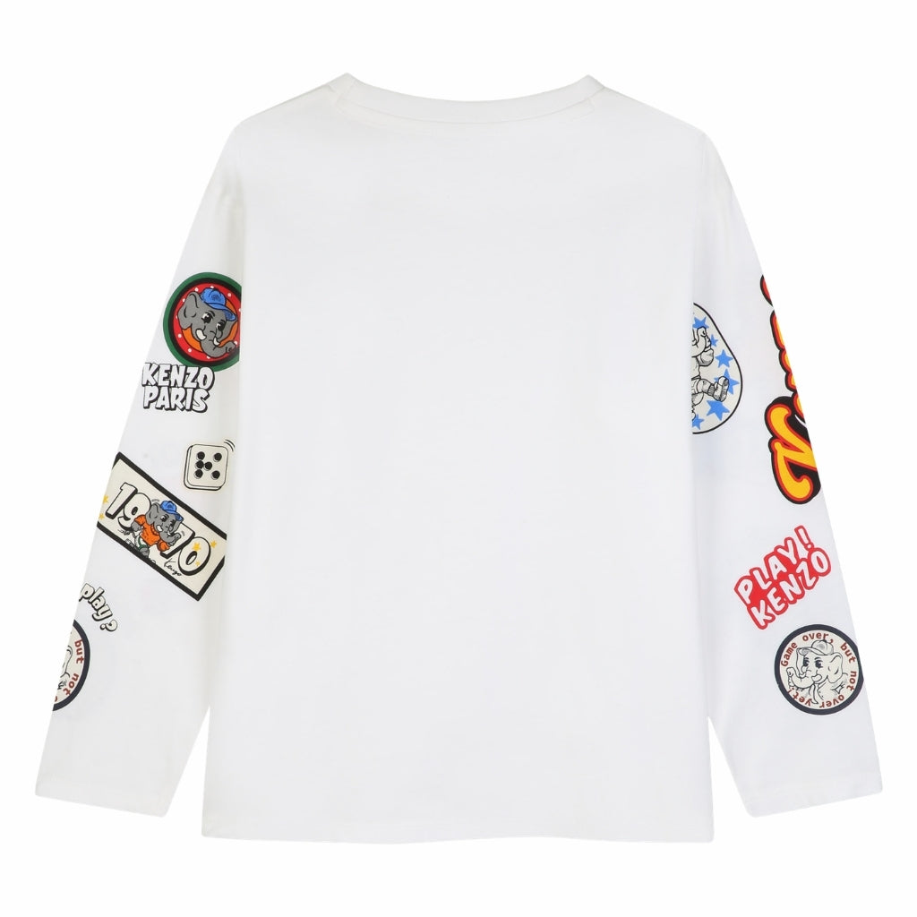 Kenzo Kids Long Sleeves T-shirt