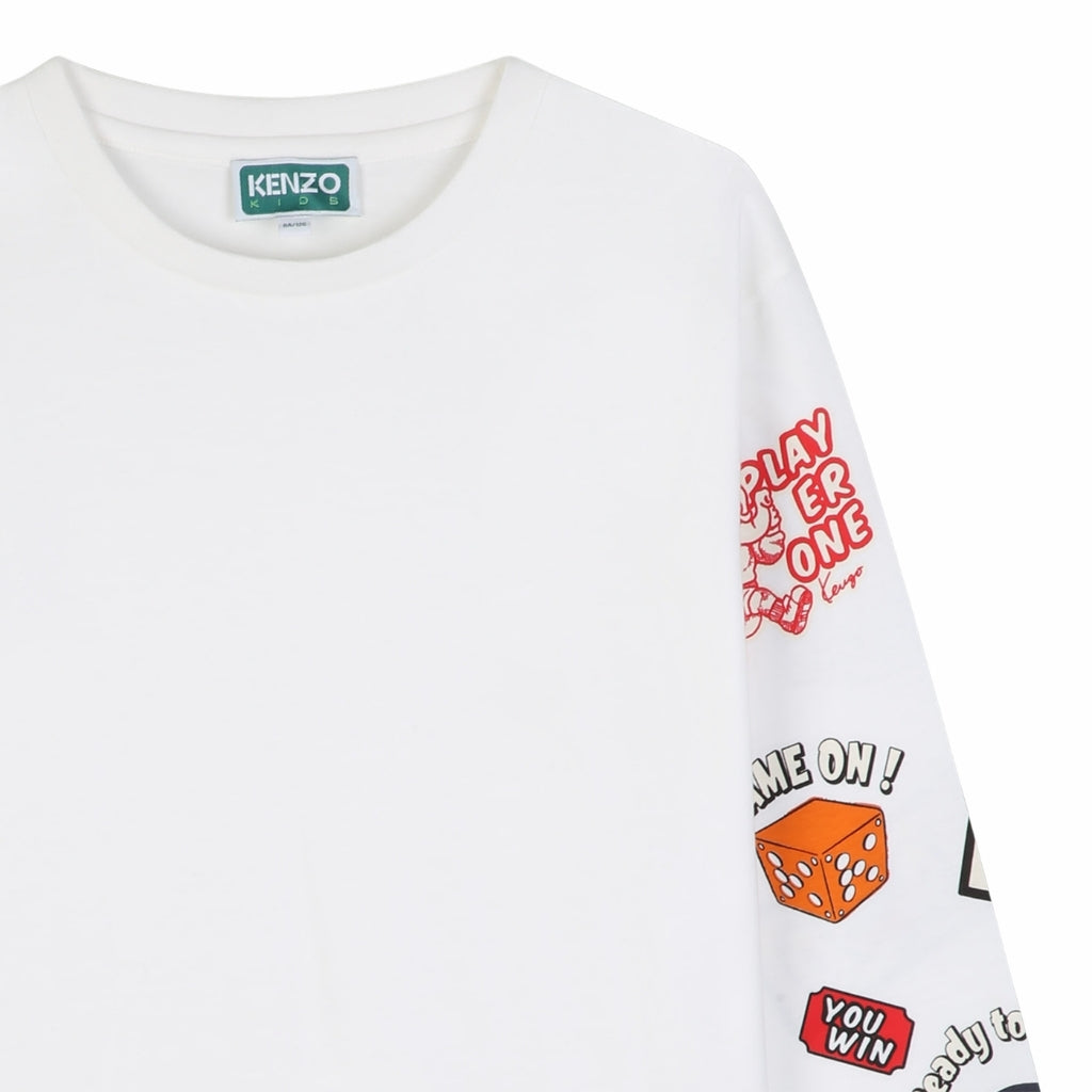 Kenzo Kids Long Sleeves T-shirt