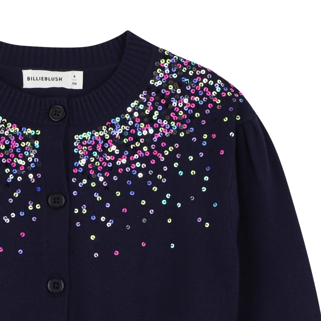 Billieblush Sequin Cardigan