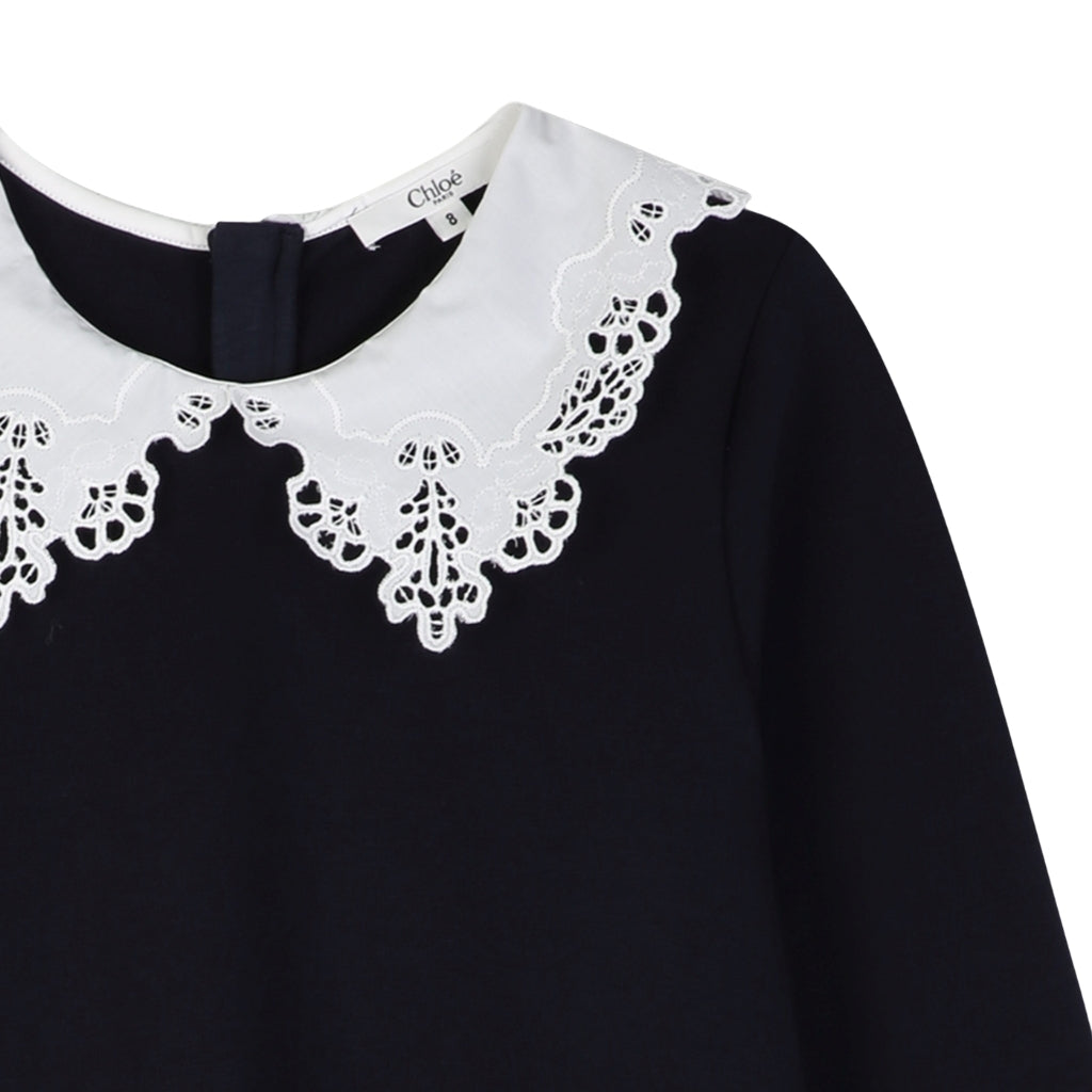 Chloé Kids Long Sleeved Dress