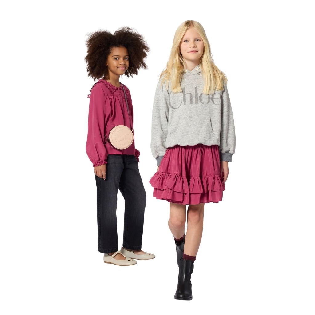 Chloé Kids Ruffled Skirt