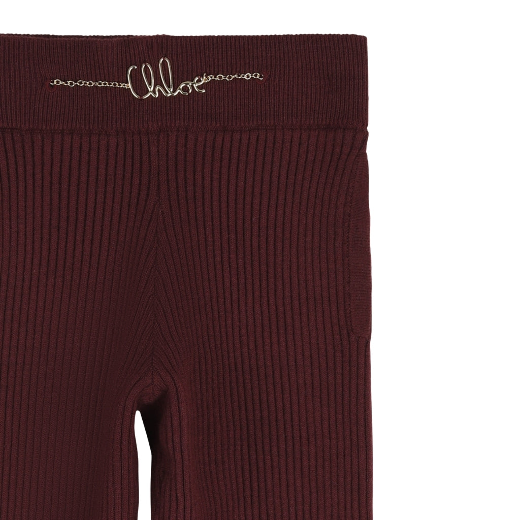 Chloé Kids Knitted Trousers