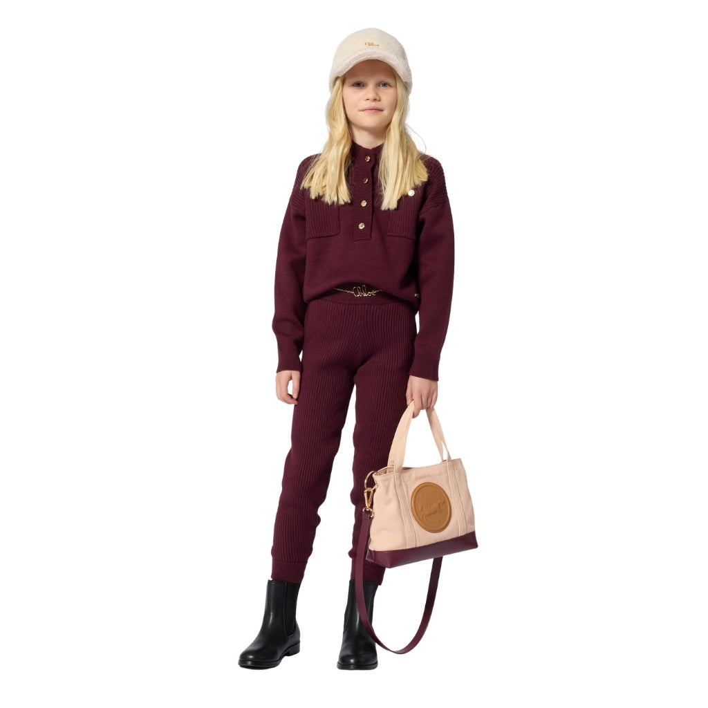Chloé Kids Knitted Trousers