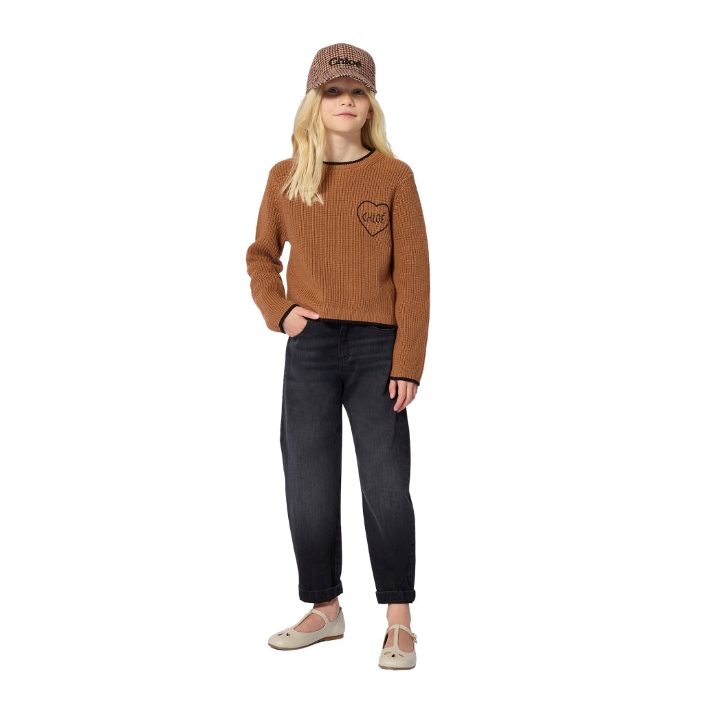 Chloé Kids Denim Trousers