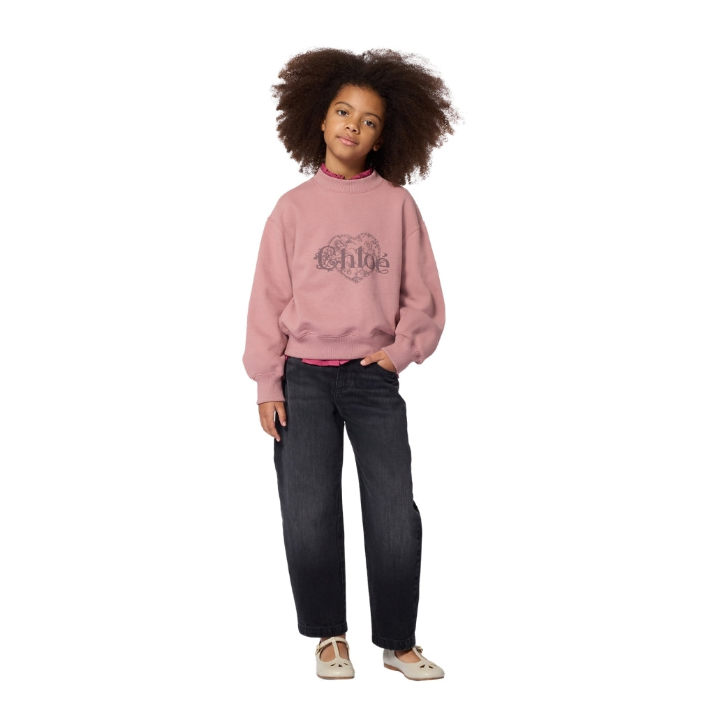 Chloé Kids Denim Trousers