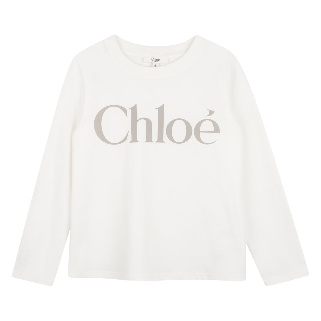 Chloé Kids Long Sleeve T-shirt