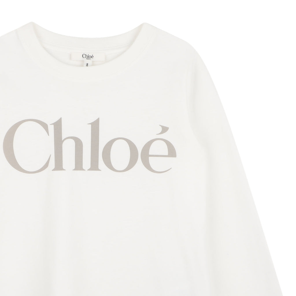 Chloé Kids Long Sleeve T-shirt