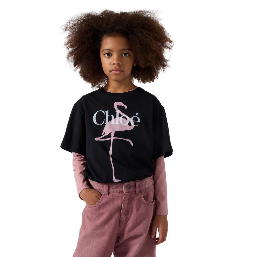 Chloé Kids Short Sleeves T-shirt