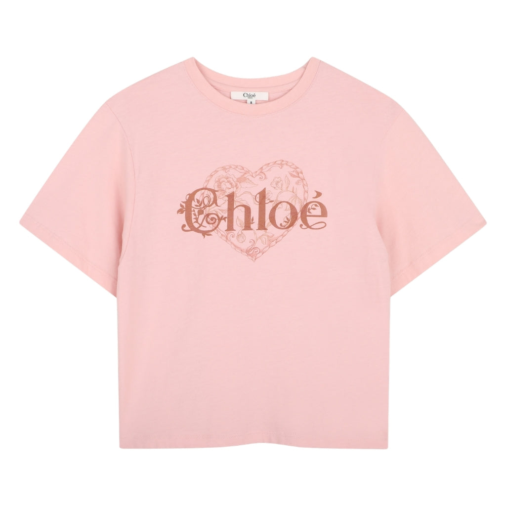 Chloé Kids Short Sleeves T-shirt
