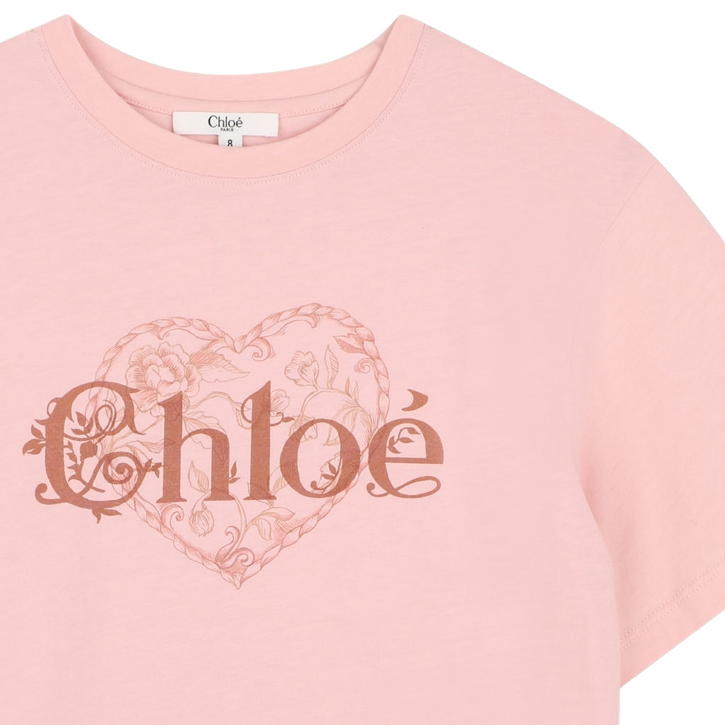 Chloé Kids Short Sleeves T-shirt