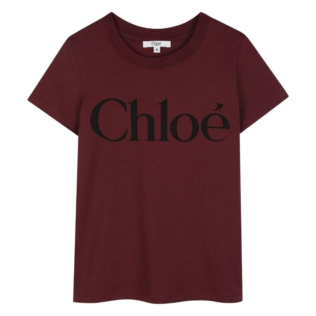 Chloé Kids Short Sleeves T-shirt