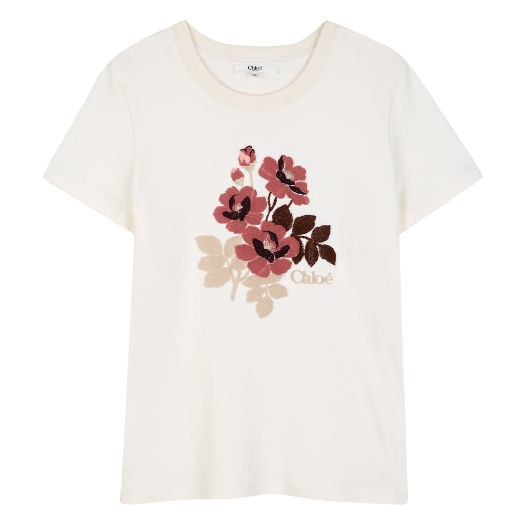 Chloé Kids Short Sleeves T-shirt