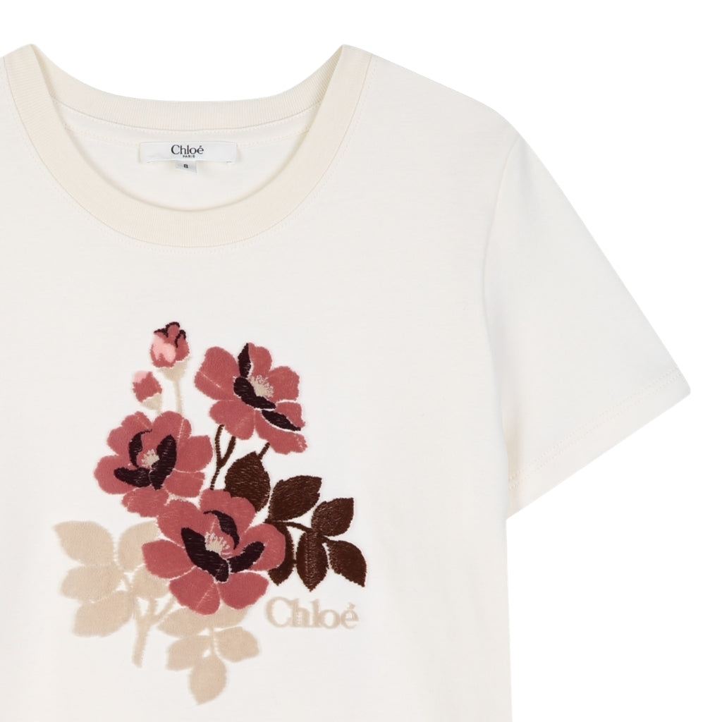 Chloé Kids Short Sleeves T-shirt