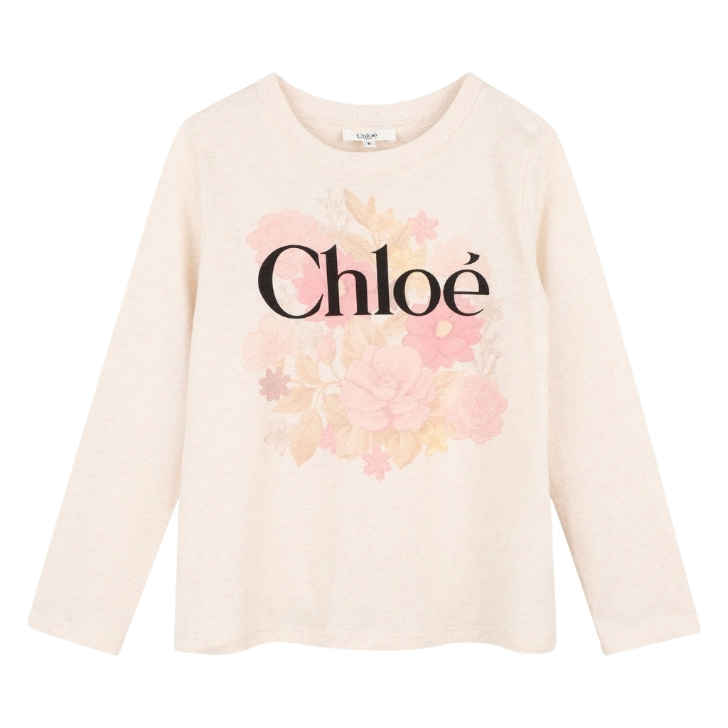 Chloé Kids Long Sleeve T-shirt