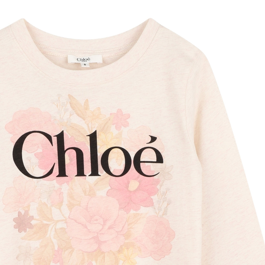 Chloé Kids Long Sleeve T-shirt