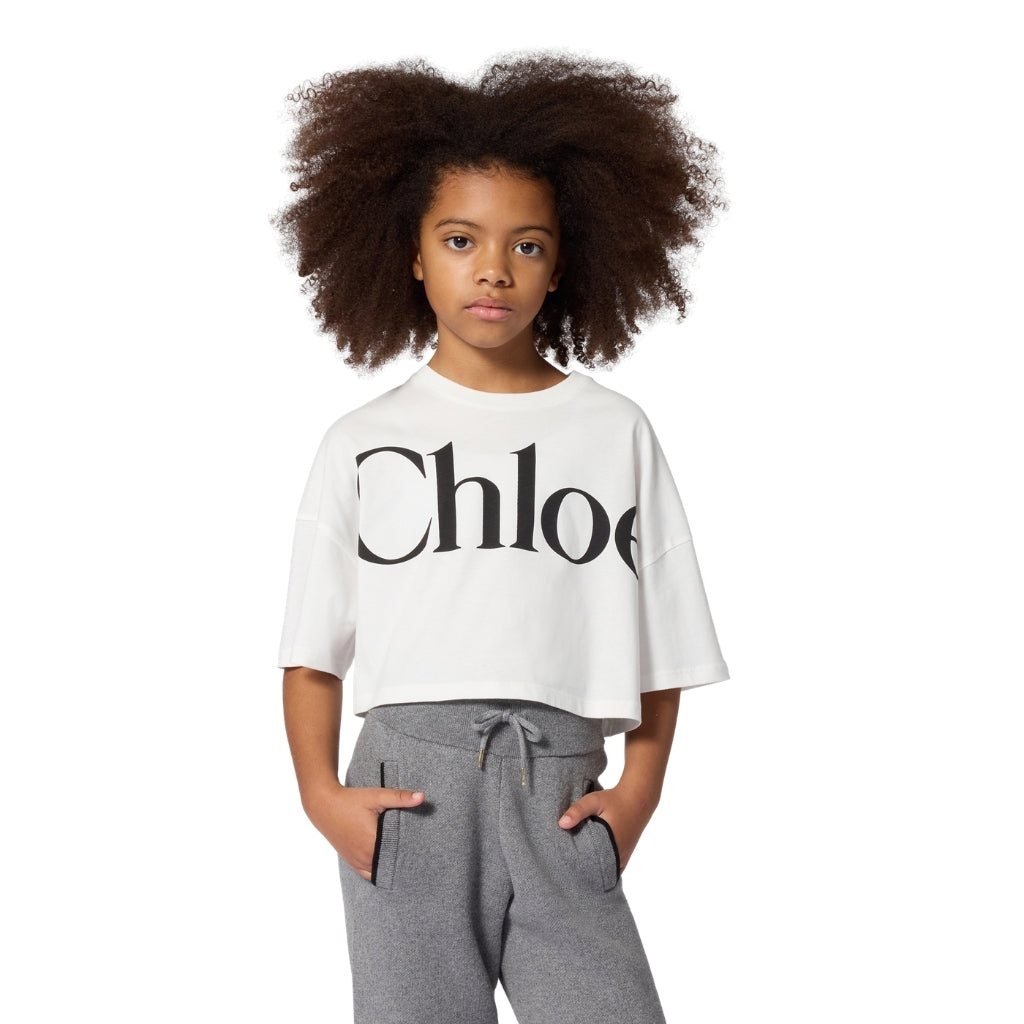 Chloé Kids Short Sleeves T-shirt