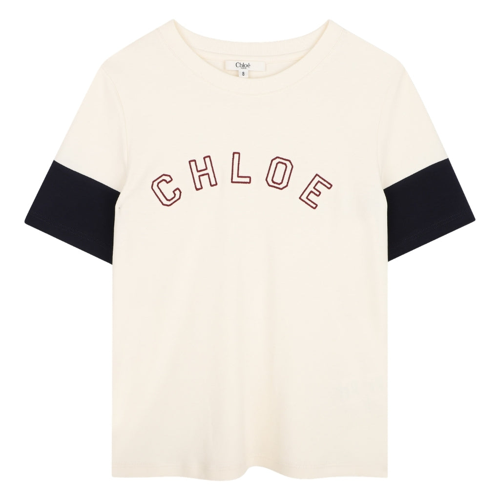 Chloé Kids Short Sleeves T-shirt