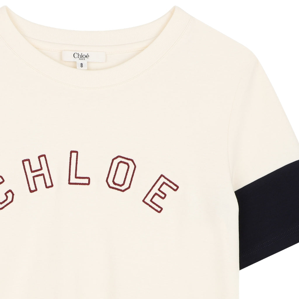 Chloé Kids Short Sleeves T-shirt