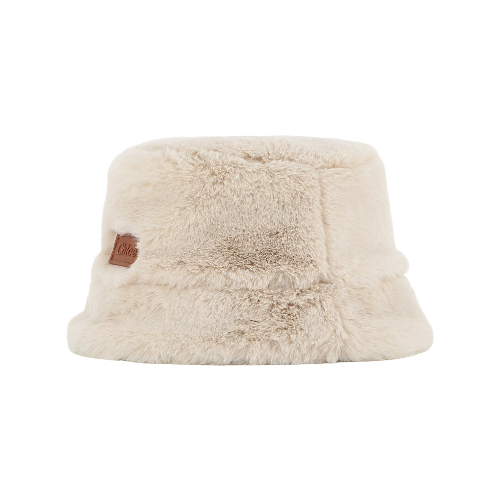 Chloé Kids Faux Fur Hat