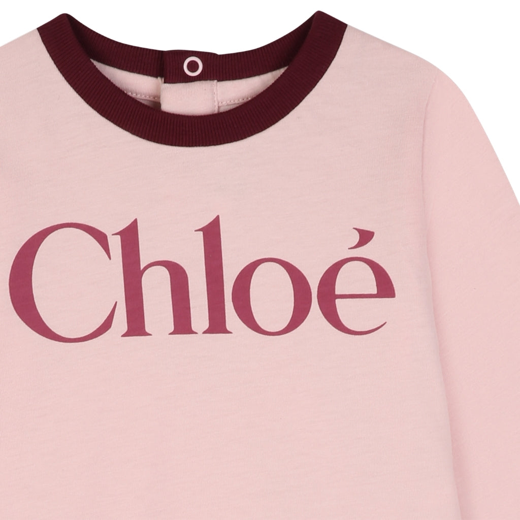 Chloé Kids Long Sleeve T-shirt