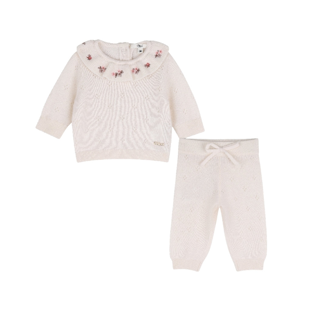 Chloé Kids Pullover and Trousers Set
