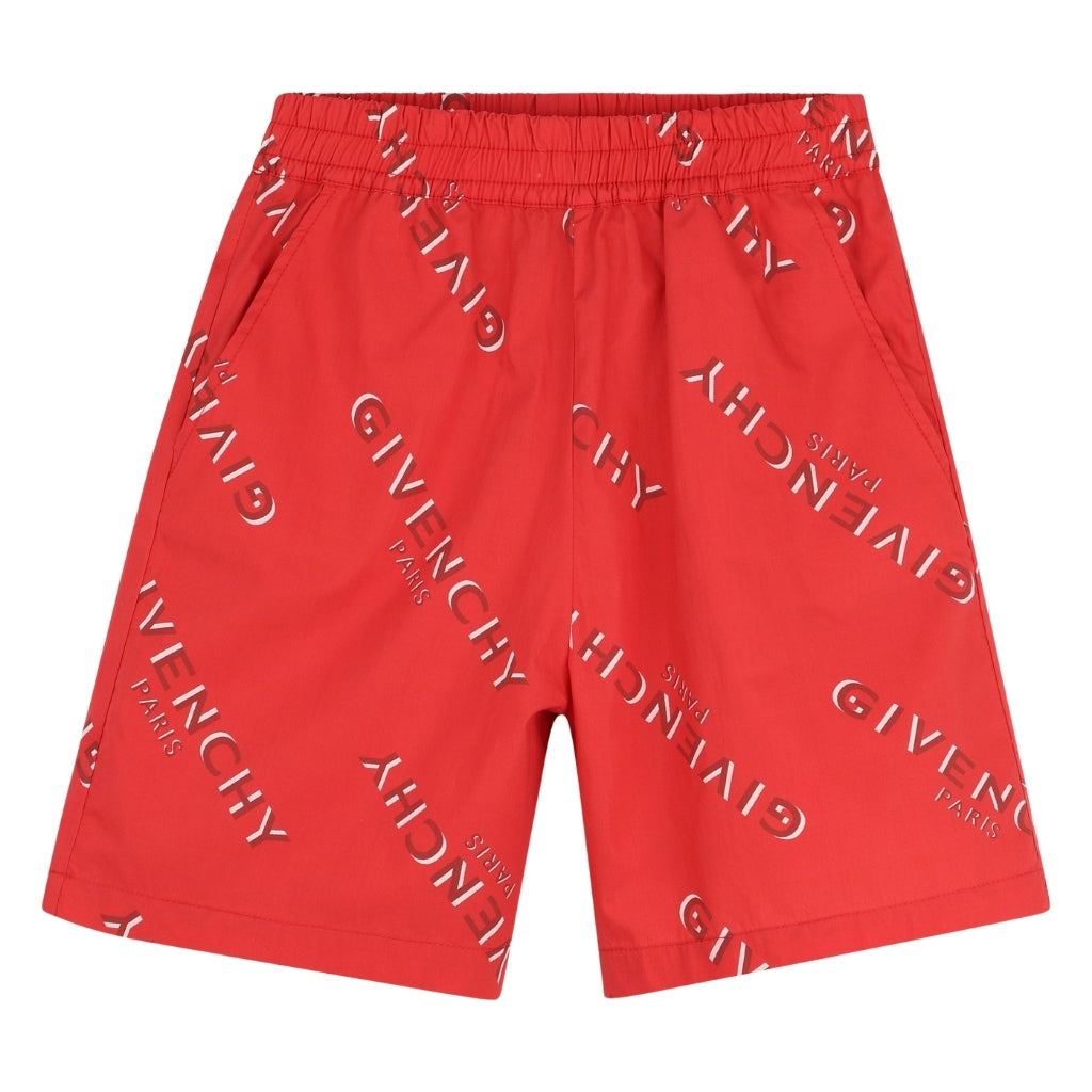 Givenchy Kids Shirt and Shorts Set