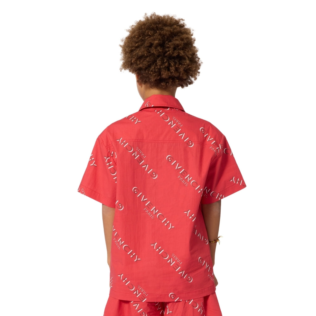 Givenchy Kids Shirt and Shorts Set