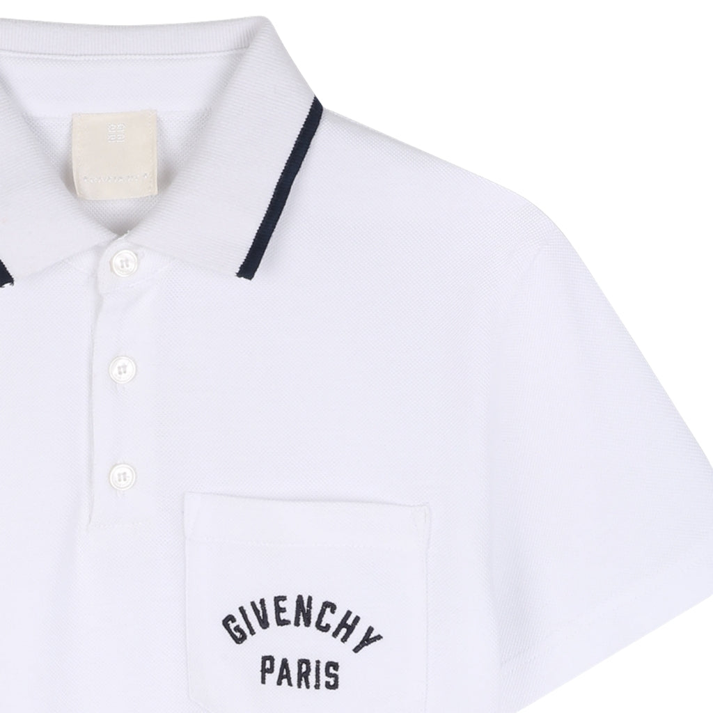 Givenchy Kids Short Sleeve Polo