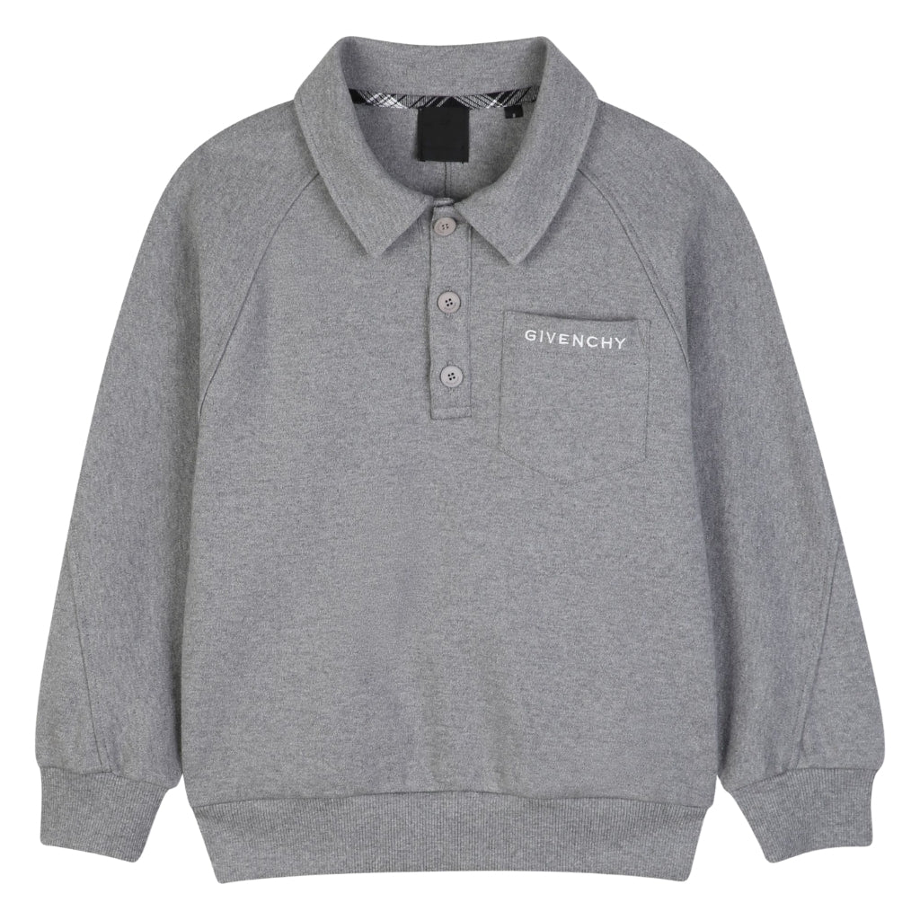 Givenchy Kids Long Sleeve Polo