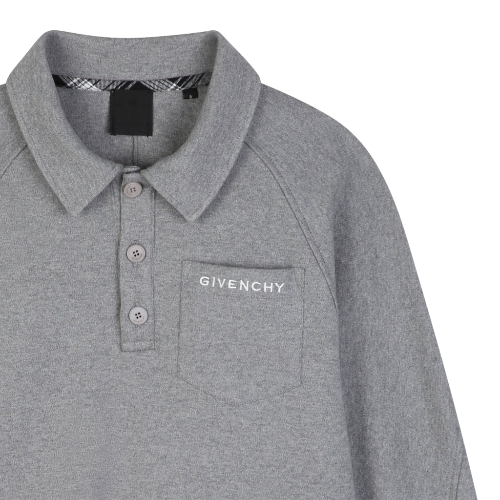 Givenchy Kids Long Sleeve Polo