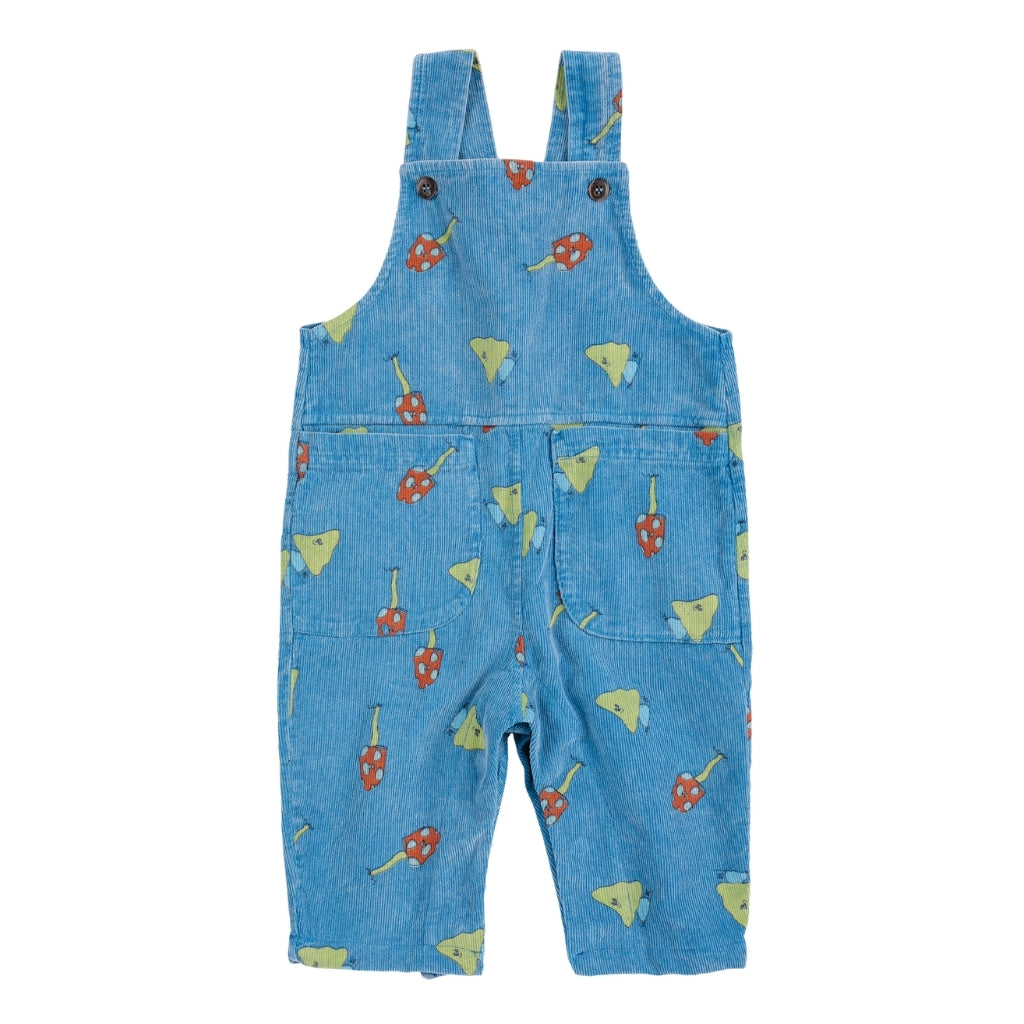 Bobo Choses Mush Monster Duo All Over Corduroy Overall