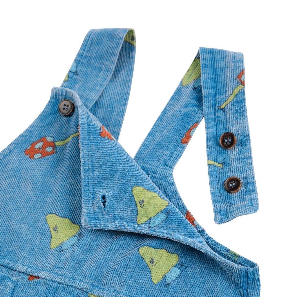 Bobo Choses Mush Monster Duo All Over Corduroy Overall
