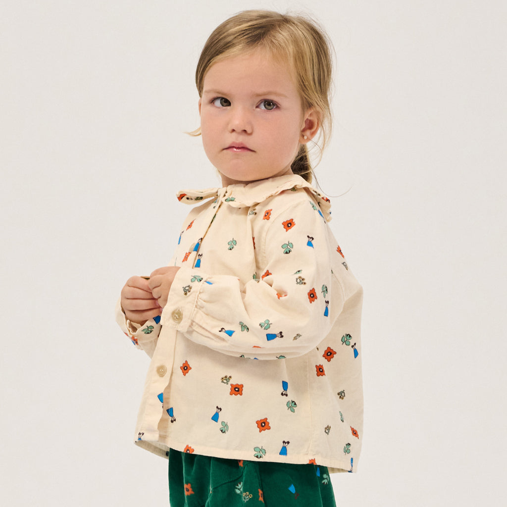 Bobo Choses Blossom All Over Woven Blouse
