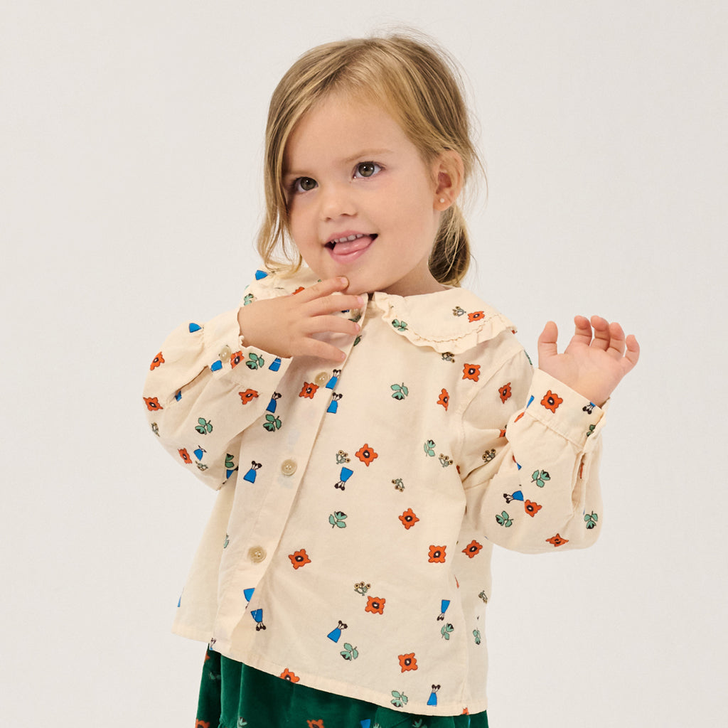Bobo Choses Blossom All Over Woven Blouse