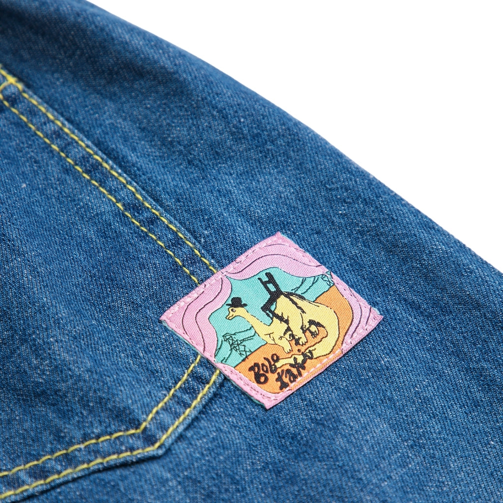 Bobo Choses Taxi Saurus Tag Denim Pants