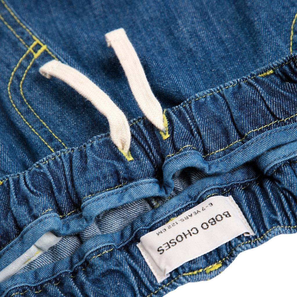 Bobo Choses Taxi Saurus Tag Denim Pants