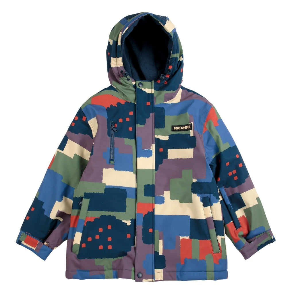 Bobo Choses Paint Forest All Over Ski Anorak