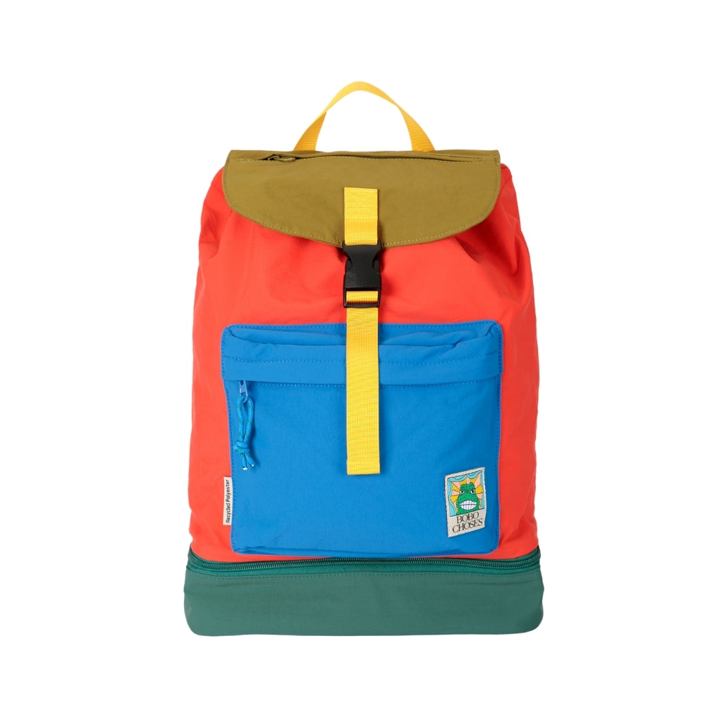 Bobo Choses Beast Tag Color Block Backpack