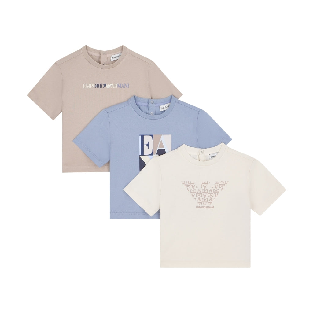 Emporio Armani Junior Set of Three T-shirts